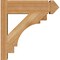 Ekena Millwork Merced Rough Sawn Arts and Crafts Outlooker, Western Red Cedar, 6"W x 18"D x 18"H OUT06X18X18MRC03RWR - alternate 4